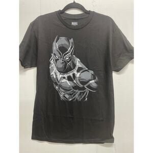 Black Panther T-Shirt Size Medium Marvel Black New Without Tags